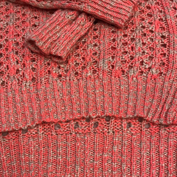 Peach small knitted sweater - Picture 2 of 4